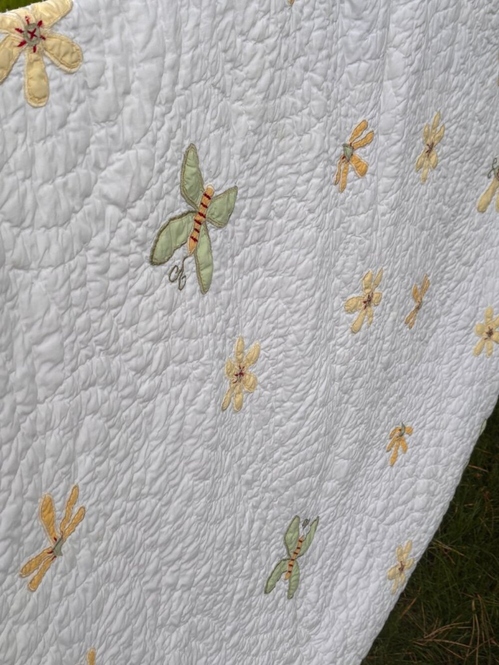 Vintage Cotton Bed Quilt